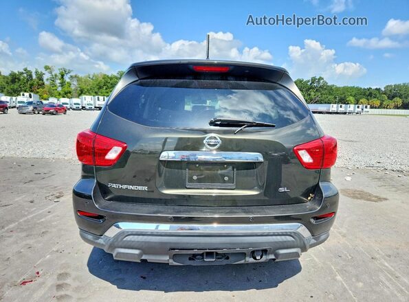 5N1DR2MN3HC640038 2017 NISSAN PATHFINDER Green Вид ззаду