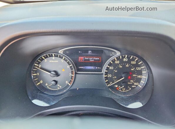 5N1DR2MN3HC640038 2017 NISSAN PATHFINDER Green Вид щитка приладів