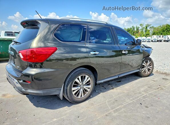 5N1DR2MN3HC640038 2017 NISSAN PATHFINDER Green Задня права чверть