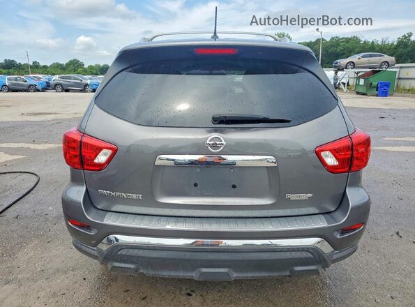 5N1DR2MN3HC643344 2017 NISSAN PATHFINDER Gray Rear view