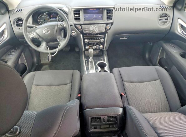 5N1DR2MN3HC643344 2017 NISSAN PATHFINDER Gray Dashboard view