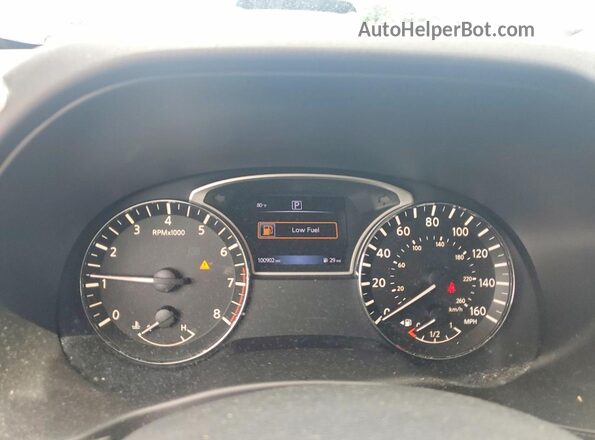 5N1DR2MN3HC643344 2017 NISSAN PATHFINDER Gray Instrument cluster view