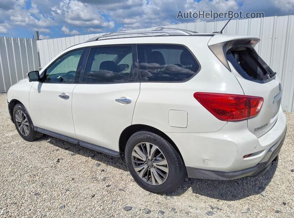 5N1DR2MN3JC610558 2018 NISSAN PATHFINDER Белый Задняя левая четверть