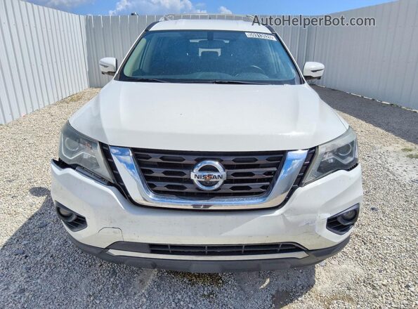 5N1DR2MN3JC610558 2018 NISSAN PATHFINDER Белый Вид спереди