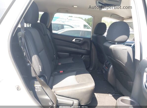 5N1DR2MN3JC657816 2018 NISSAN PATHFINDER White VIN კოდის სტიკერის ხედი