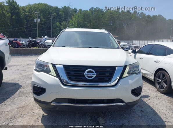 5N1DR2MN3JC657816 2018 NISSAN PATHFINDER White ხელსაწყოთა პანელის ხედი