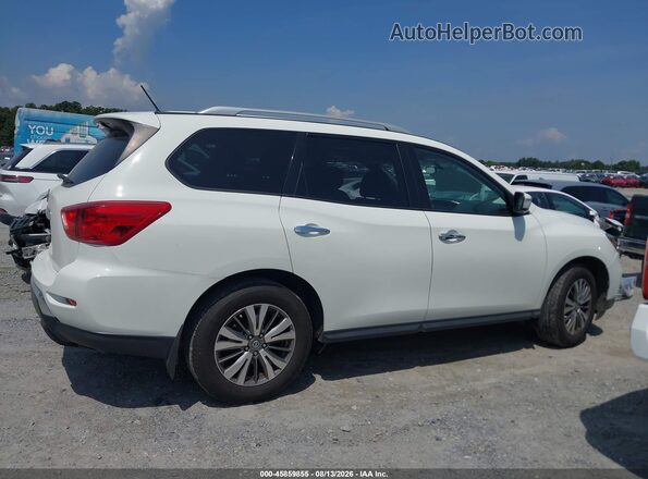 5N1DR2MN3JC657816 2018 NISSAN PATHFINDER White უკანა სალონის ხედი
