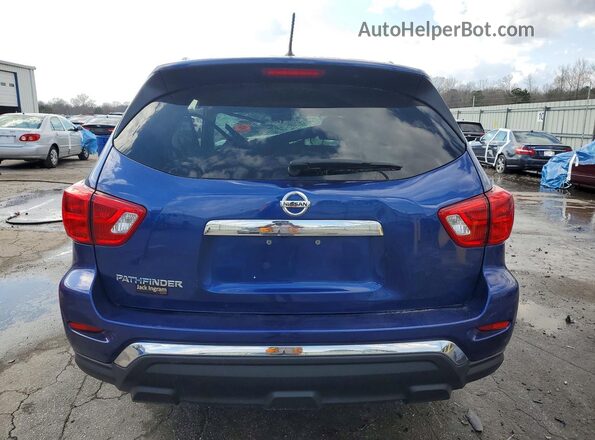 5N1DR2MN3JC677581 2018 NISSAN PATHFINDER Синий Вид сзади