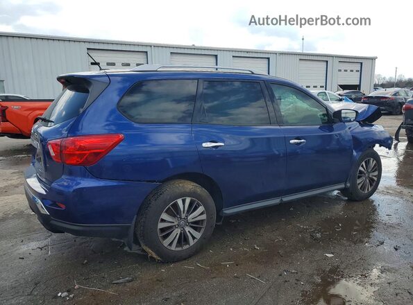 5N1DR2MN3JC677581 2018 NISSAN PATHFINDER Синий Задняя правая четверть