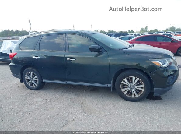 5N1DR2MN3KC580088 2019 NISSAN PATHFINDER Green Rear interior view