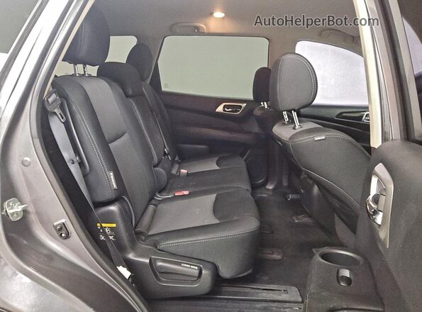 5N1DR2MN3KC646865 2019 NISSAN PATHFINDER Gray Vista interior trasera