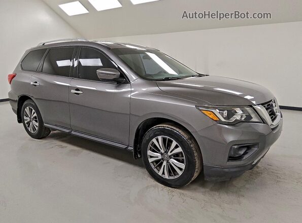 5N1DR2MN3KC646865 2019 NISSAN PATHFINDER Gray Delantero derecho