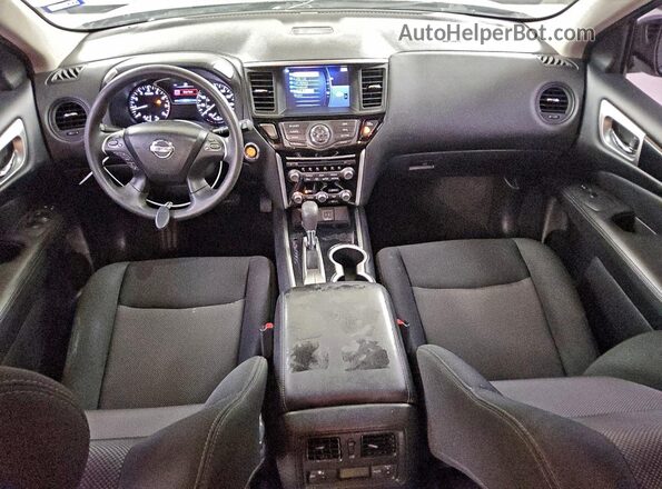 5N1DR2MN3KC646865 2019 NISSAN PATHFINDER Gray Vista del salpicadero