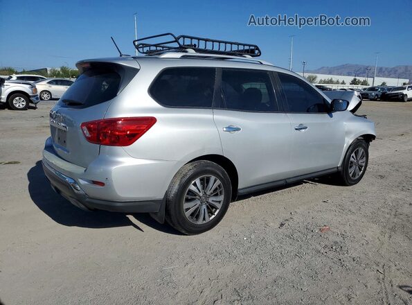 5N1DR2MN4HC629551 2017 NISSAN PATHFINDER Silver Задня права чверть