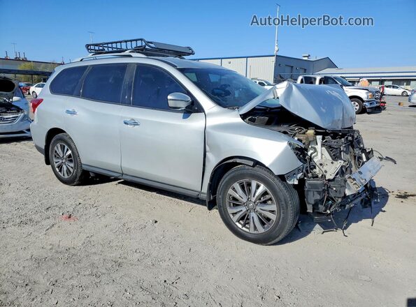 5N1DR2MN4HC629551 2017 NISSAN PATHFINDER Silver Передня права чверть