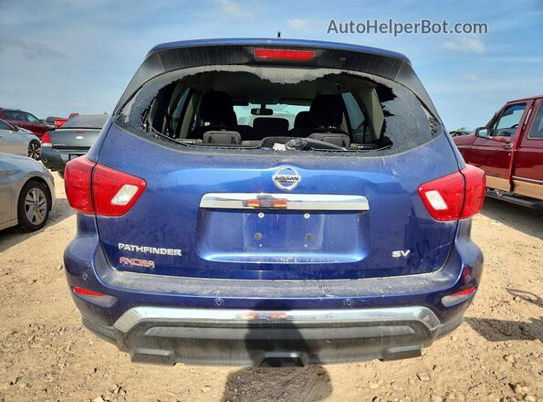 5N1DR2MN4HC664901 2017 NISSAN PATHFINDER Синий Вид сзади
