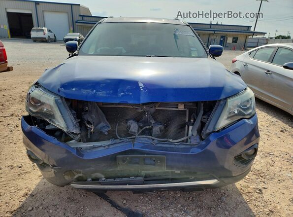5N1DR2MN4HC664901 2017 NISSAN PATHFINDER Синий Вид спереди