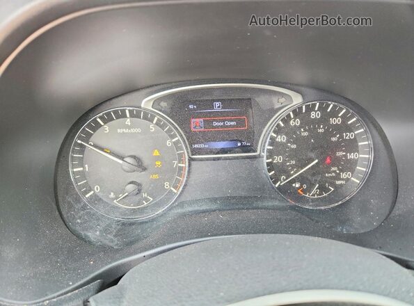 5N1DR2MN4HC664901 2017 NISSAN PATHFINDER Синий Вид щитка приборов