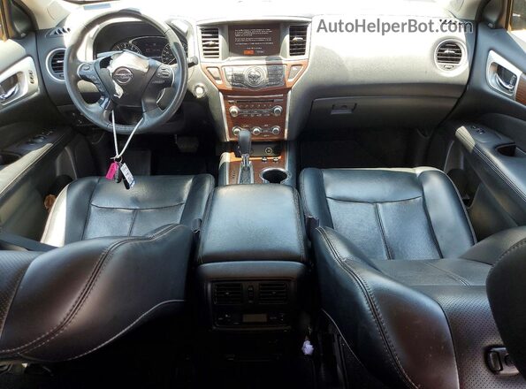 5N1DR2MN4HC670312 2017 NISSAN PATHFINDER Blue Vista del salpicadero