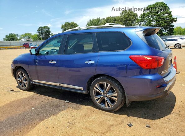 5N1DR2MN4HC670312 2017 NISSAN PATHFINDER Blue Trasero izquierdo