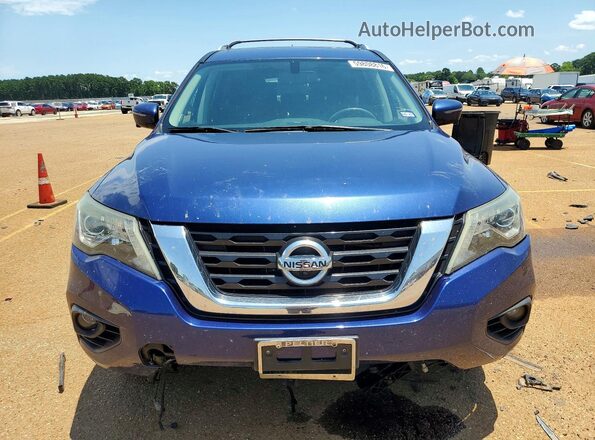 5N1DR2MN4HC670312 2017 NISSAN PATHFINDER Blue Vista frontal