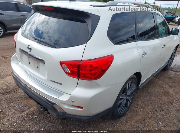 5N1DR2MN4HC675672 2017 NISSAN PATHFINDER Белый Задняя правая четверть