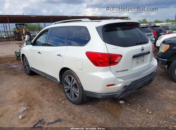 5N1DR2MN4HC675672 2017 NISSAN PATHFINDER Белый Задняя левая четверть