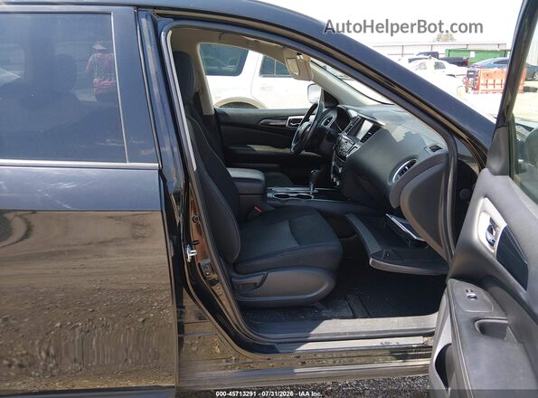 5N1DR2MN4JC607300 2018 NISSAN PATHFINDER Black Vista interior delantera