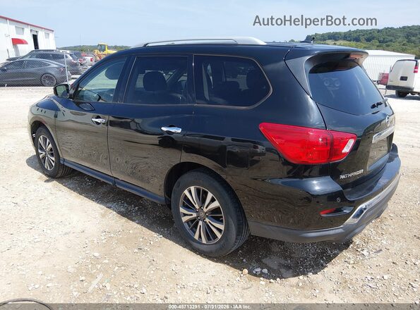 5N1DR2MN4JC607300 2018 NISSAN PATHFINDER Black Trasero izquierdo