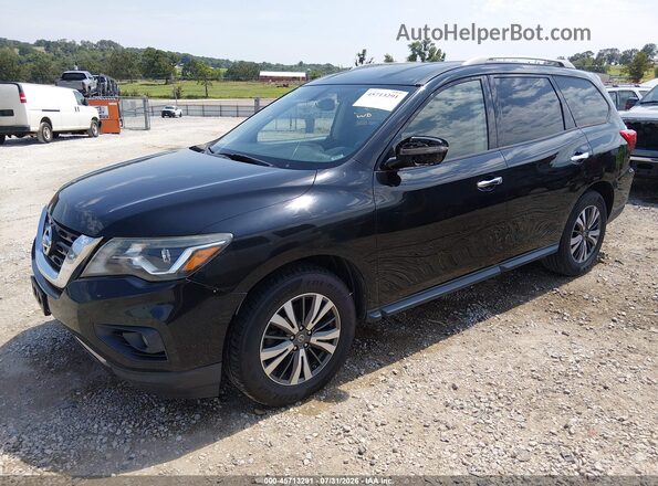 5N1DR2MN4JC607300 2018 NISSAN PATHFINDER Black Vista tres cuartos delantera izquierda