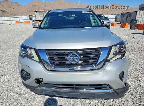 5N1DR2MN4JC638062 2018 NISSAN PATHFINDER Silver წინა ხედი