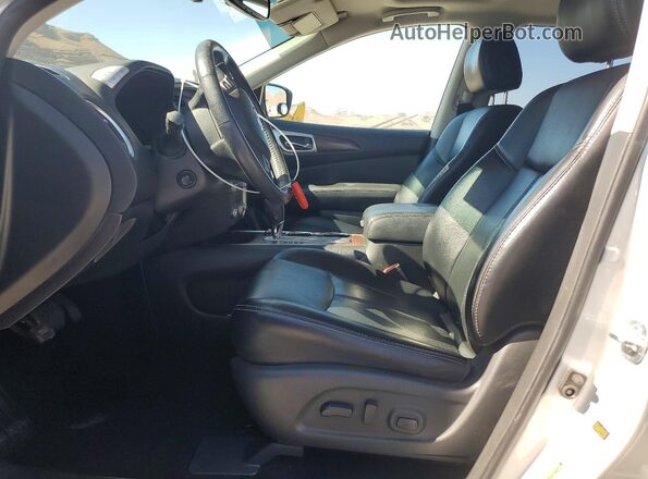 5N1DR2MN4JC638062 2018 NISSAN PATHFINDER Silver წინა სალონის ხედი