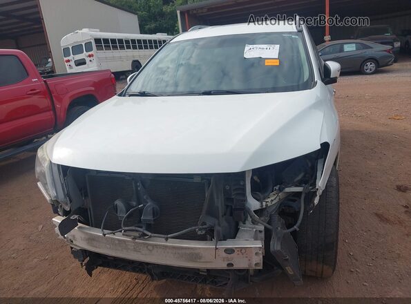 5N1DR2MN4JC645660 2018 NISSAN PATHFINDER White Widok zestawu wskaźników