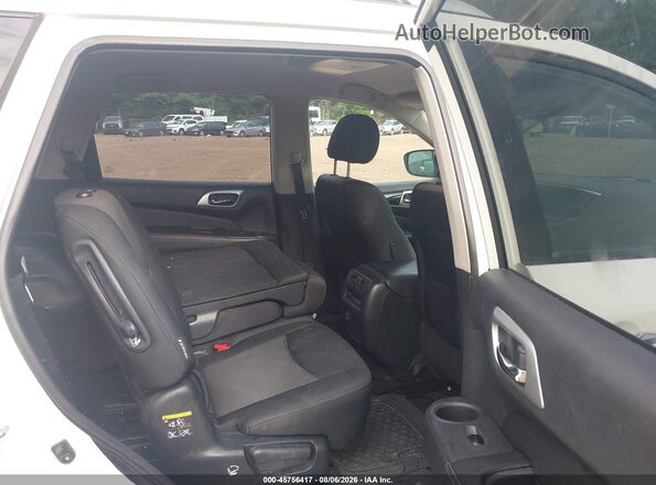5N1DR2MN4JC645660 2018 NISSAN PATHFINDER White Widok naklejki z numerem VIN