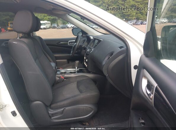 5N1DR2MN4JC645660 2018 NISSAN PATHFINDER White Widok wnętrza z przodu