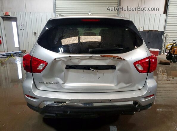 5N1DR2MN4KC628567 2019 NISSAN PATHFINDER Серебряный Вид сзади