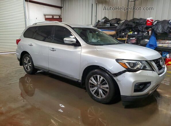 5N1DR2MN4KC628567 2019 NISSAN PATHFINDER Серебряный Передняя правая четверть