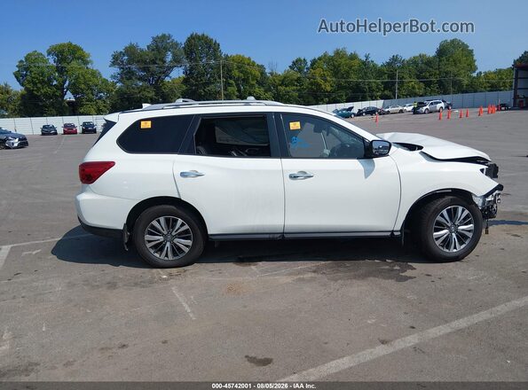 5N1DR2MN4KC646924 2019 NISSAN PATHFINDER Белый Вид щитка приборов