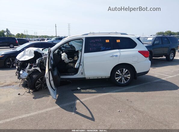 5N1DR2MN4KC646924 2019 NISSAN PATHFINDER Белый Вид задней части салона