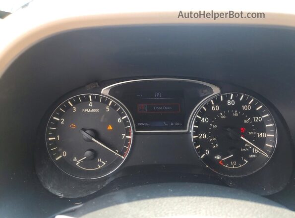 5N1DR2MN5HC608725 2017 NISSAN PATHFINDER Blue ხელსაწყოთა პანელის ხედი