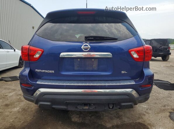 5N1DR2MN5HC608725 2017 NISSAN PATHFINDER Blue უკანა ხედი