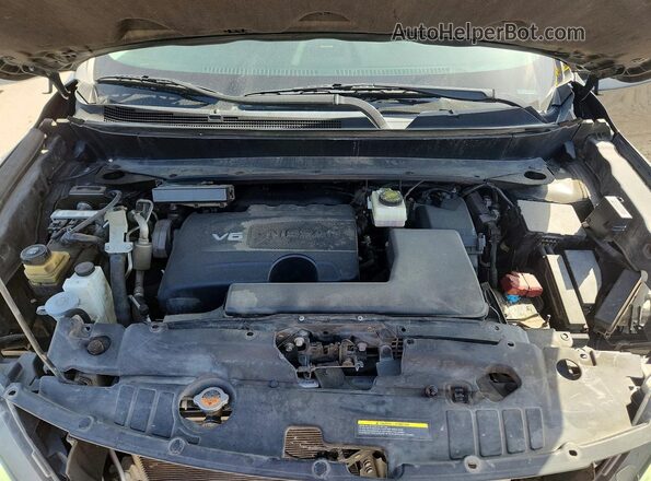 5N1DR2MN5HC638226 2017 NISSAN PATHFINDER Черный Вид подкапотного пространства