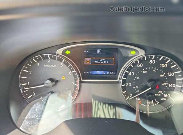 5N1DR2MN5HC638226 2017 NISSAN PATHFINDER Черный Вид щитка приборов