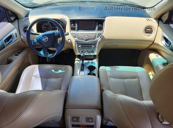 5N1DR2MN5HC648397 2017 NISSAN PATHFINDER Black Вид панелі приладів