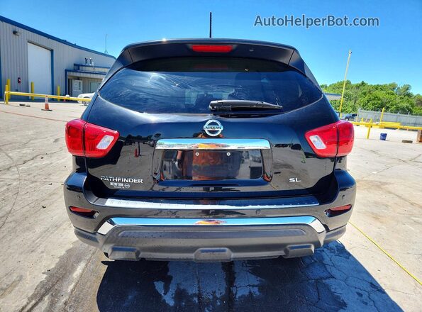 5N1DR2MN5HC648397 2017 NISSAN PATHFINDER Black Вид ззаду