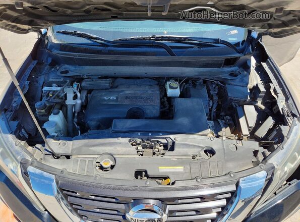 5N1DR2MN5HC648397 2017 NISSAN PATHFINDER Black Вид підкапотного простору