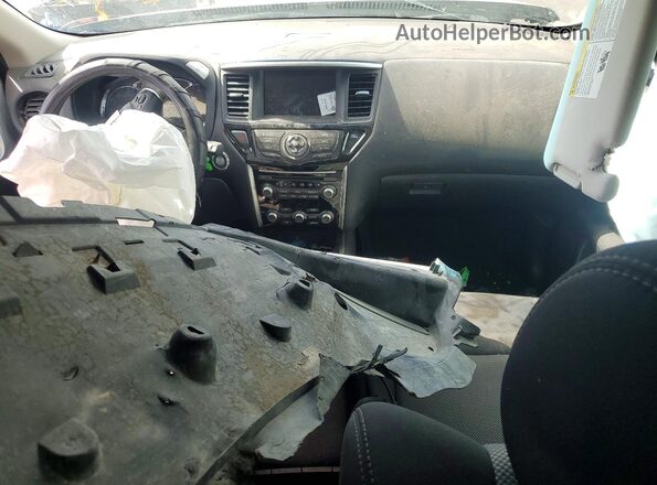 5N1DR2MN5HC653048 2017 NISSAN PATHFINDER Gray Вид панелі приладів