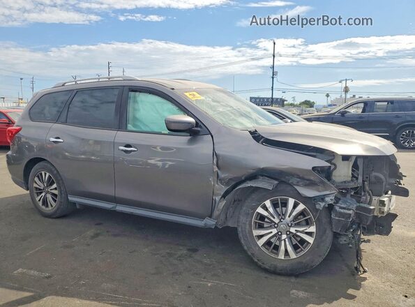 5N1DR2MN5HC653048 2017 NISSAN PATHFINDER Gray Передня права чверть
