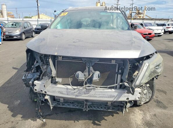 5N1DR2MN5HC653048 2017 NISSAN PATHFINDER Gray Вид спереду