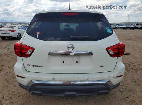 5N1DR2MN5JC614465 2018 NISSAN PATHFINDER White უკანა ხედი